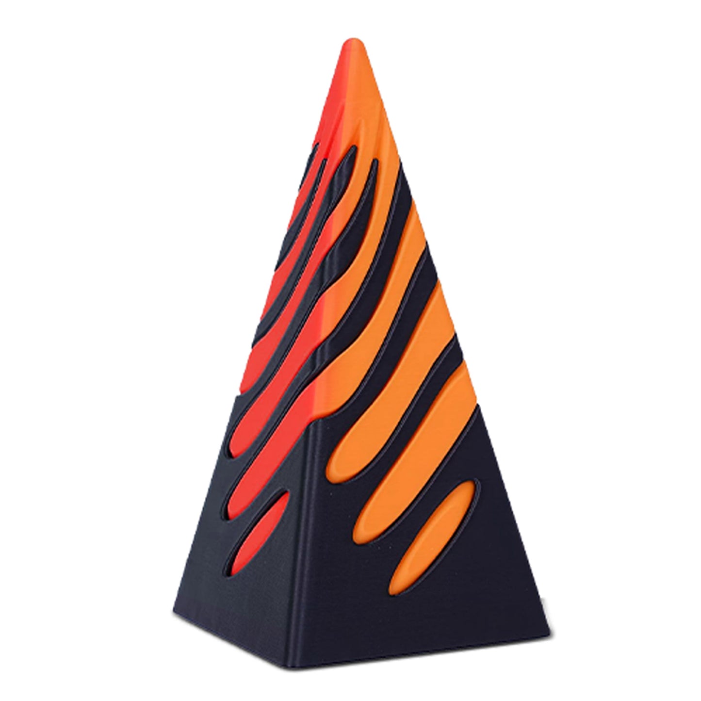 3 PCS Impossible Cone,Spiral Cone Fidget Toy,Pyramid Passthrough Sculpture,3D Printed Spiral Cone,Desk Toy,Spiral Fidget Toy passthrough Impossible Cone,Birthday for Adults & Kids