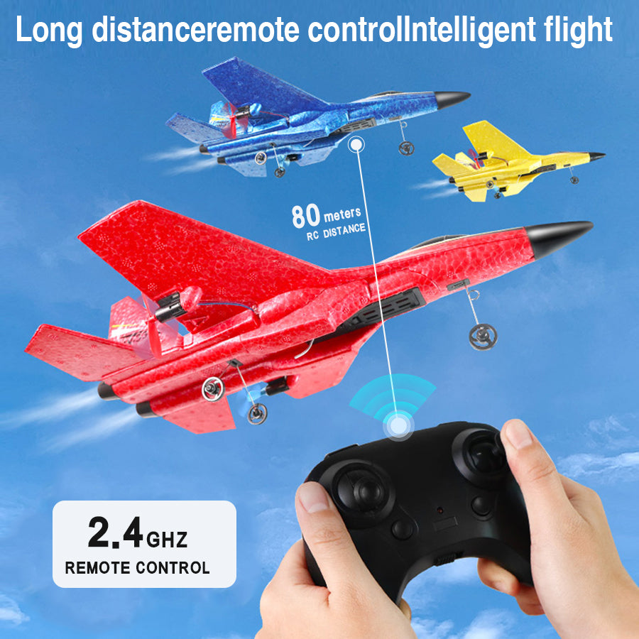 EPP RC Airplane with LED, 2.4GHz (Dual Takeoff)