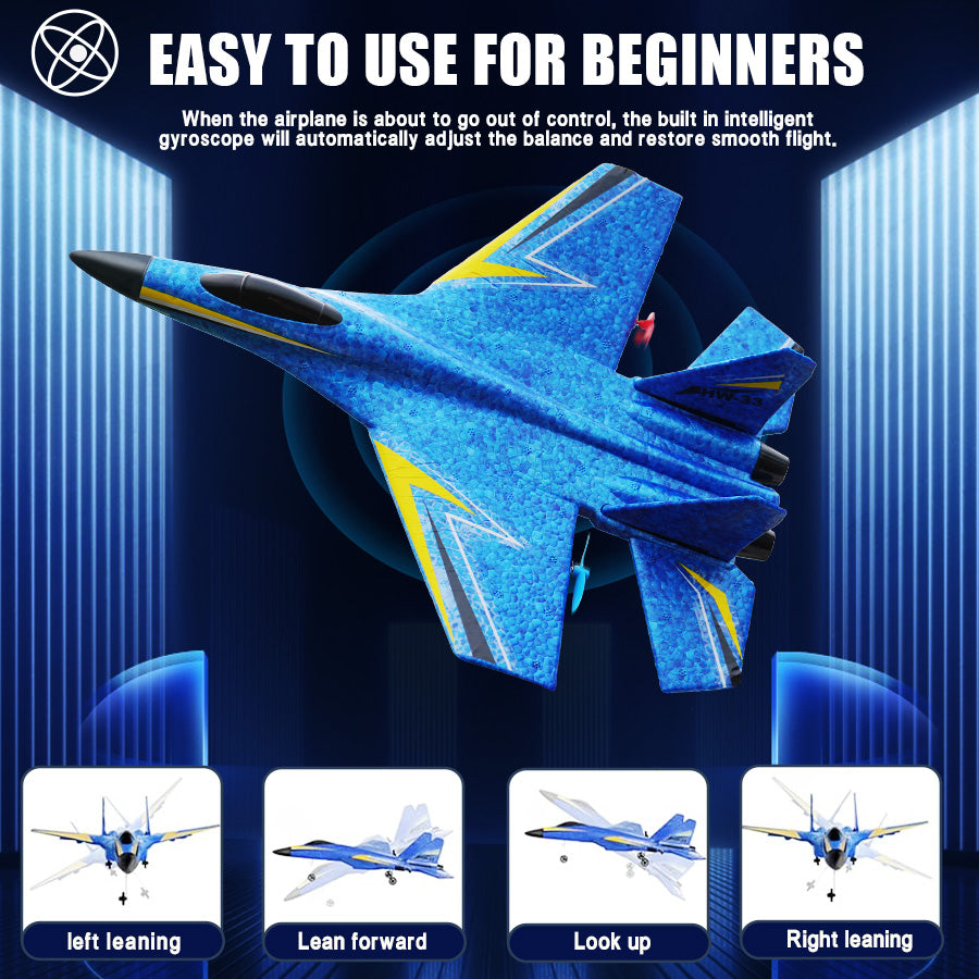 EPP RC Airplane with LED, 2.4GHz (Dual Takeoff)