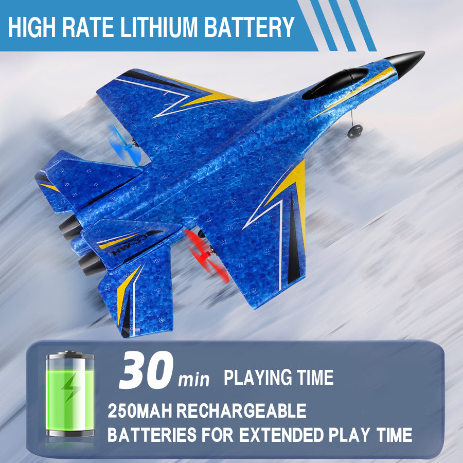 EPP RC Airplane with LED, 2.4GHz (Dual Takeoff)