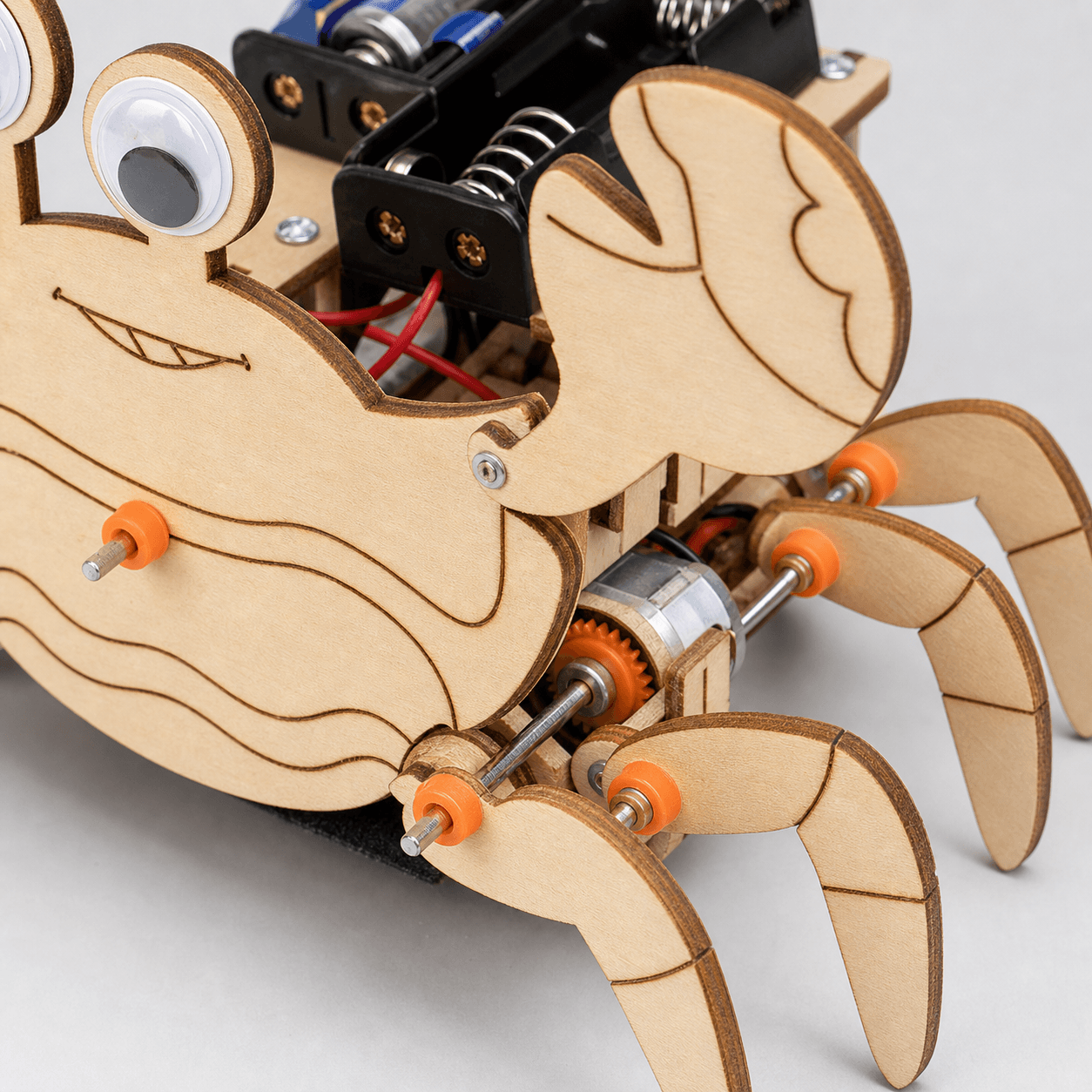 Diy wooden Crab Robot Kit