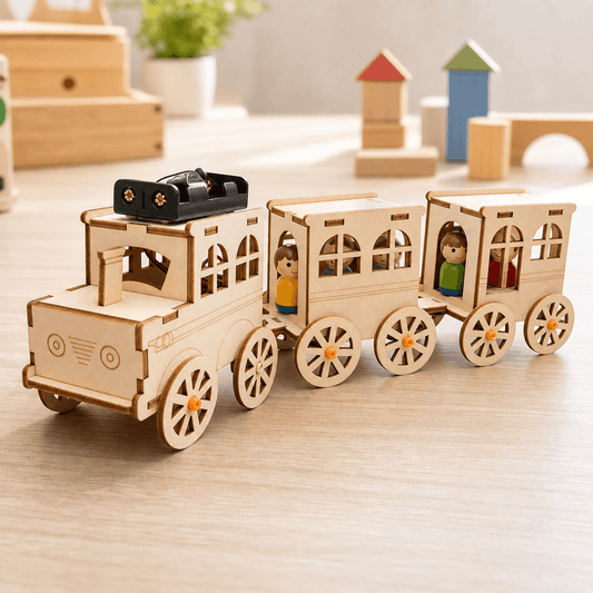 DIY Wooden Train Kit image 3