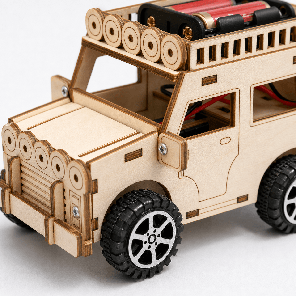 DIY Wooden Jeep Kit