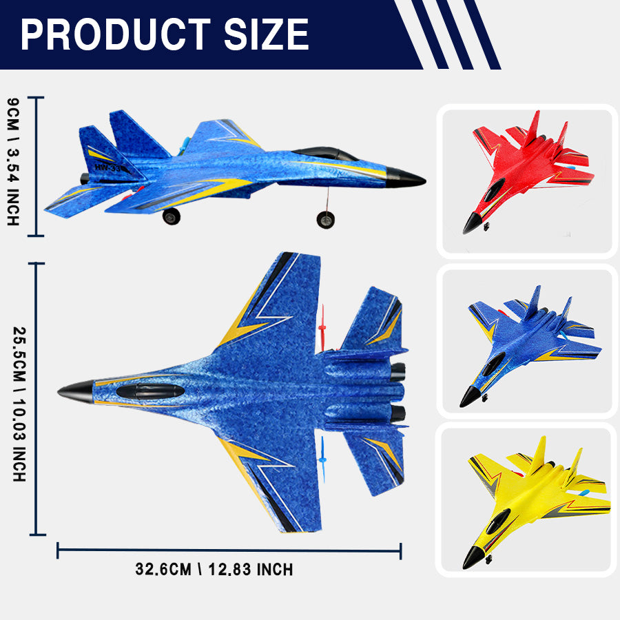 EPP RC Airplane with LED, 2.4GHz (Dual Takeoff)