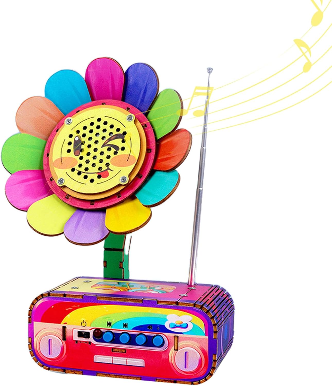 STEM Toys Build Your Own FM Radio Kit, Science Kits for Kids Age 8-12 12-14,DIY Electronic Snap Circuits Projects Gifts for Teen Girls Boys