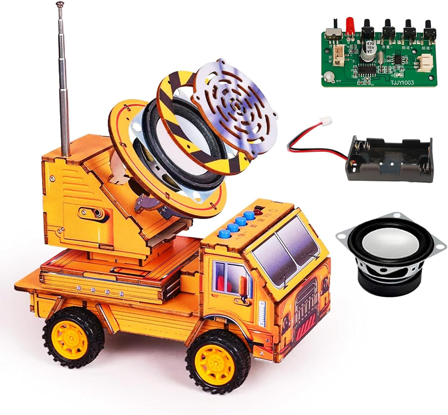 STEM Kits for Kids, Build Your Own FM Radio Kit, Educational Science Kits ,Toys for Ages 8 9 10 11 12 13 14 15 16 and up