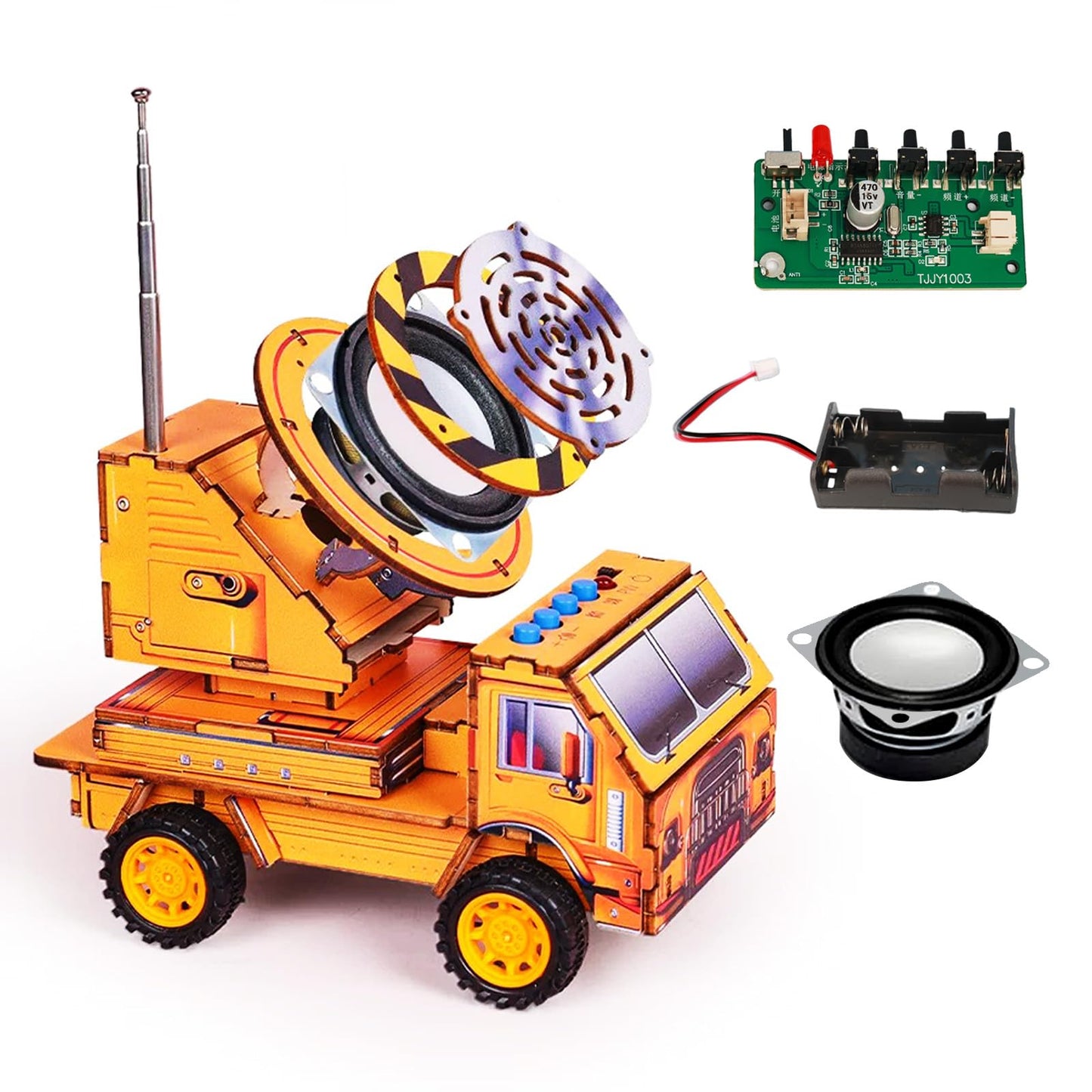 STEM Kits for Kids, Build Your Own FM Radio Kit, Educational Science Kits ,Toys for Ages 8 9 10 11 12 13 14 15 16 and up