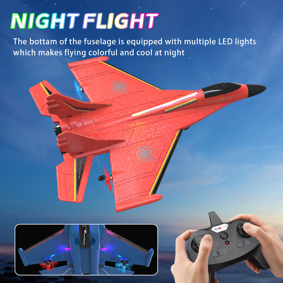 F-37 Style RC Airplane, 2.4GHz Gyro (3 Colors)