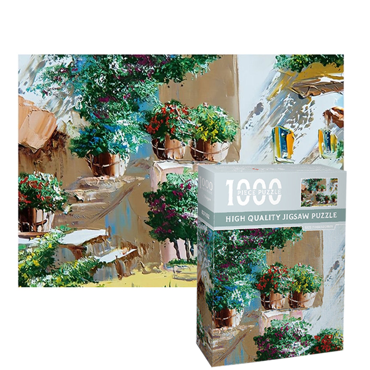 1000 Piece Jigsaw Puzzle for Adults, Paperboard, Round Puzzle, High Resolution, Matte Finish, No Dust, Includes Poster, 27.5 inches,Birthday Gifts for Adults and Kids Family Game