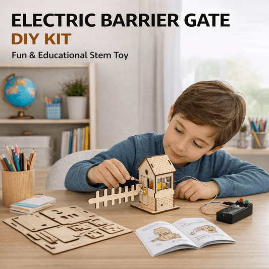 Electric Barrier Gate DIY STEM Kit for Kids image 3