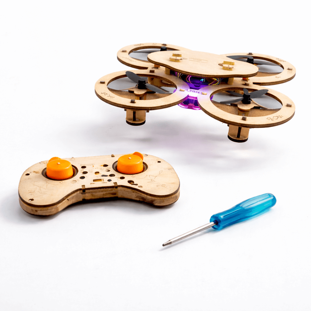 Wooden DIY Flying Drone Kit