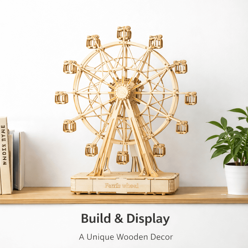 DIY Wooden Ferris Wheel Model