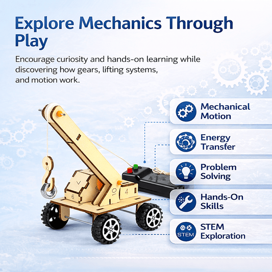 DIY Remote Control Crane Truck Kit image 3