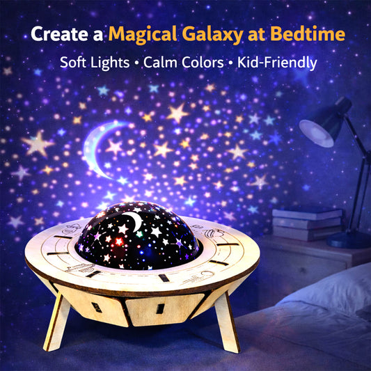 DIY Wooden Galaxy Projector Kit image 3