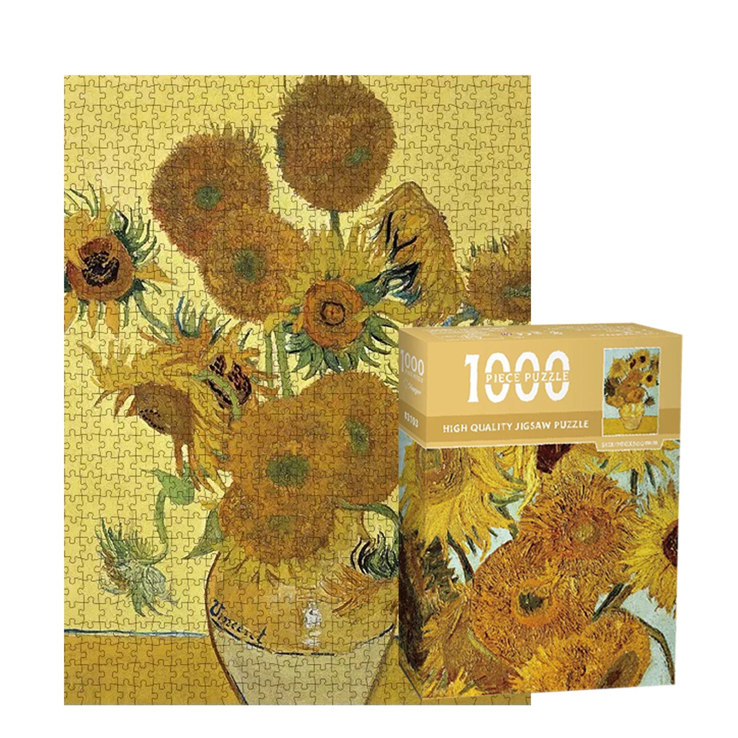1000 Piece Jigsaw Puzzle for Adults, Paperboard, Round Puzzle, High Resolution, Matte Finish, No Dust, Includes Poster, 27.5 inches,Birthday Gifts for Adults and Kids Family Game