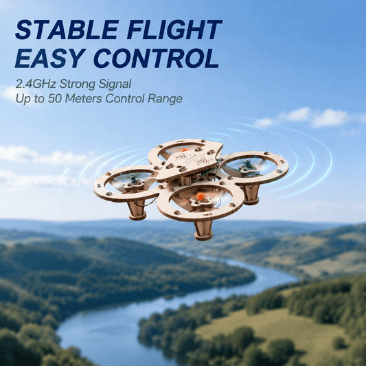Why I Chose a DIY Wooden Drone Kit Instead of a Regular Toy Drone