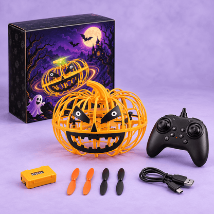 Halloween Pumpkin RC Flying Toy with Remote Control