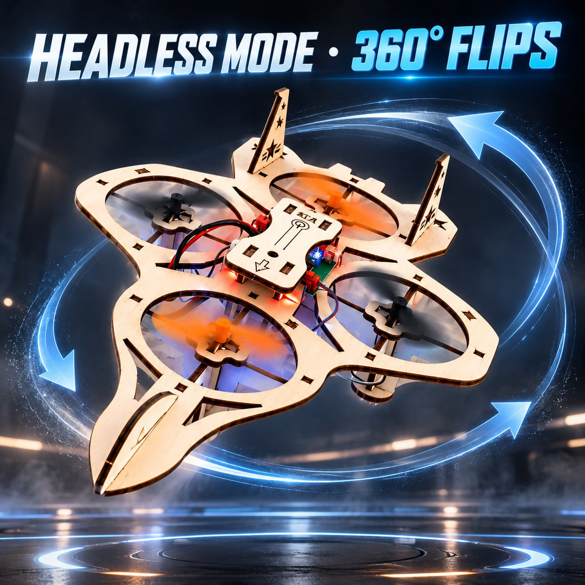 Headless mode and 360-degree flips