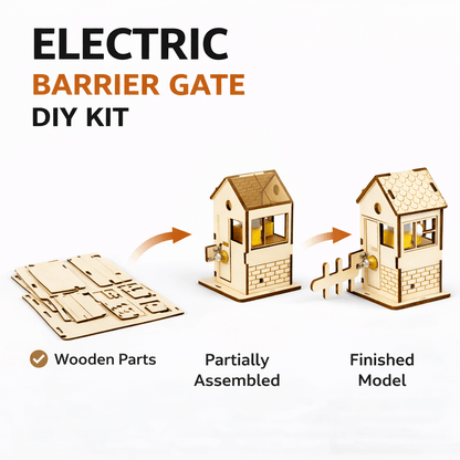 Electric Barrier Gate DIY STEM Kit for Kids