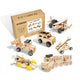 6-in-1 Wooden Construction STEM Kit