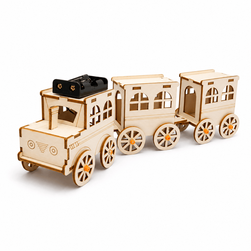 DIY Wooden Train Kit