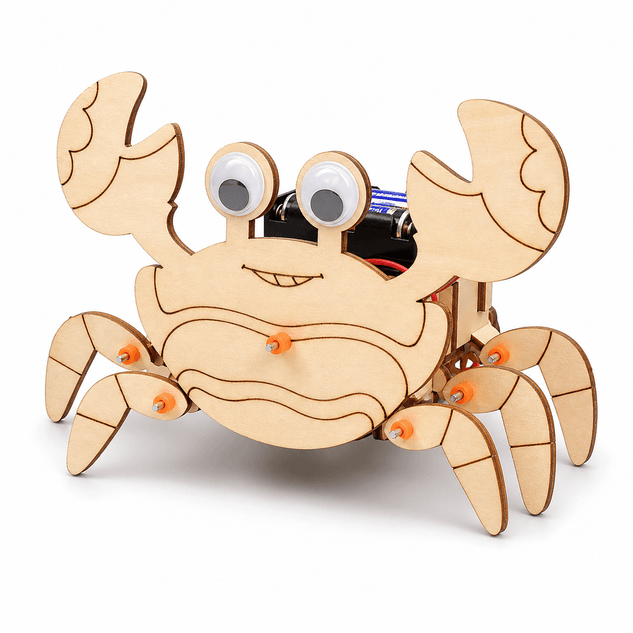 Diy wooden Crab Robot Kit