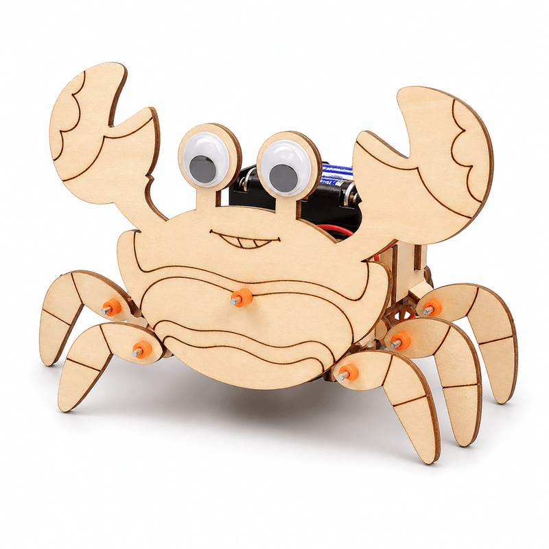 Diy wooden Crab Robot Kit