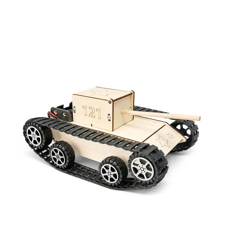 DIY Wooden Tank Model