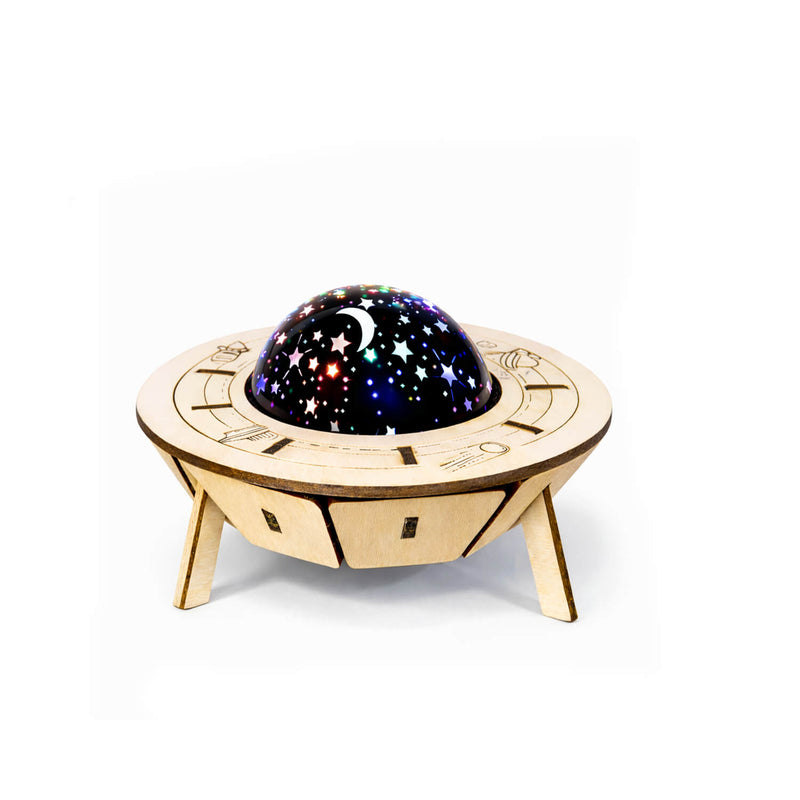 DIY Wooden Galaxy Projector Kit