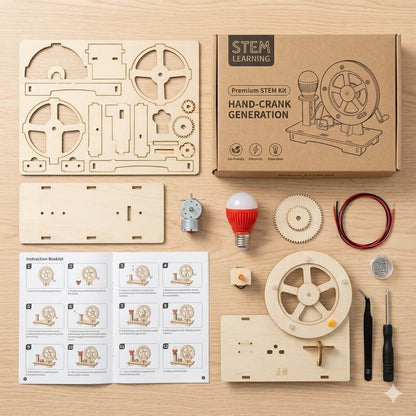 DIY Hand Crank Generator Kit