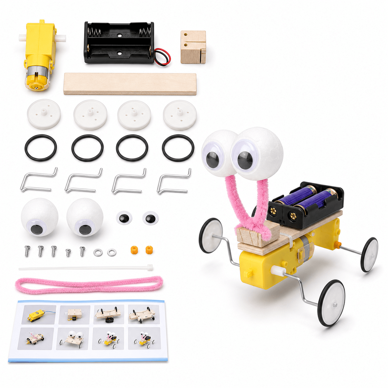 DIY Electric Bug Robot Kit