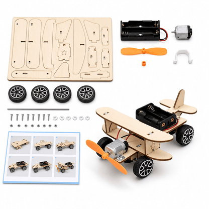 DIY Wooden Airplane Kit
