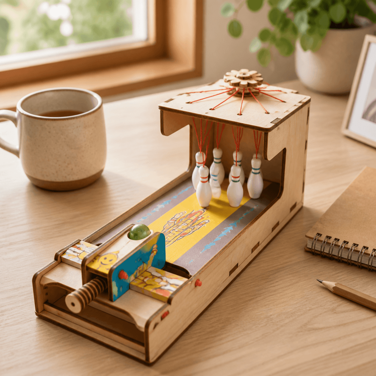 Build Your Own Wooden Bowling Game