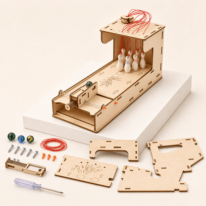 Build Your Own Wooden Bowling Game