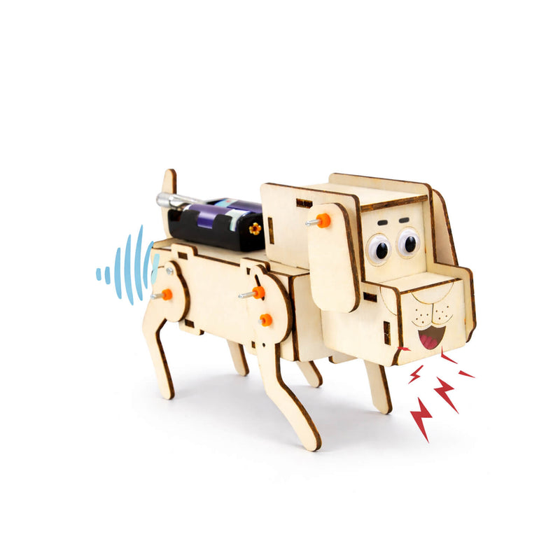 Voice-Controlled Mechanical Puppy DIY