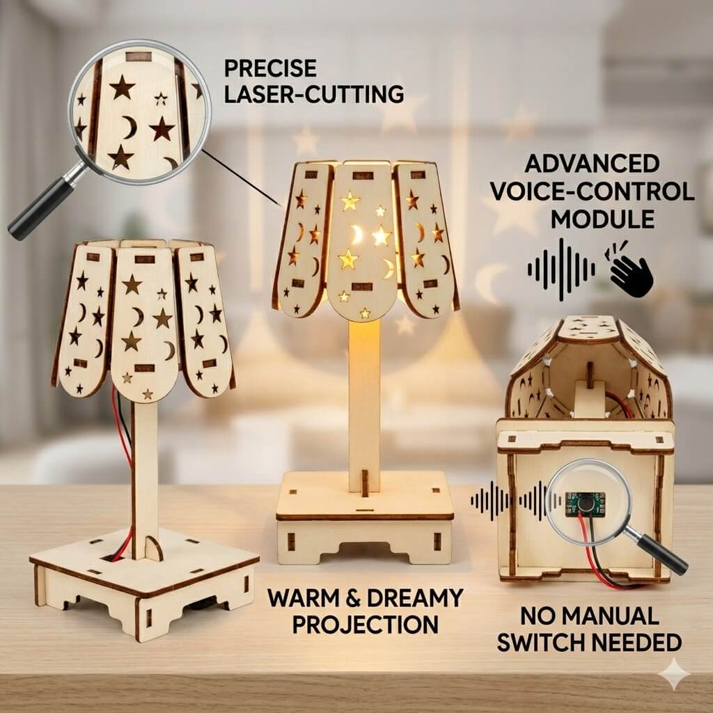 DIY Voice-Activated Night Light Kit