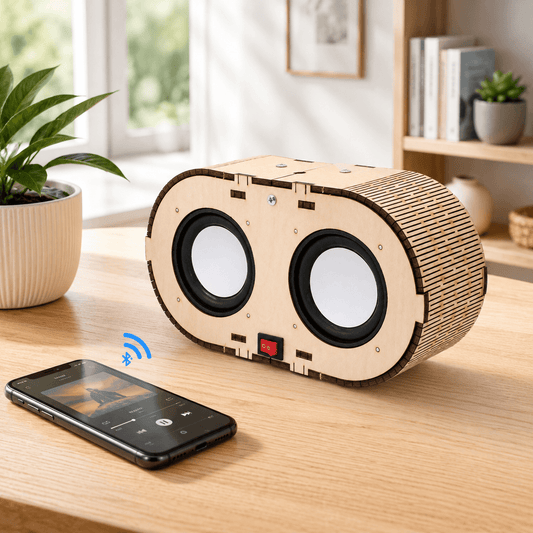 DIY Wooden Bluetooth Speaker image 3