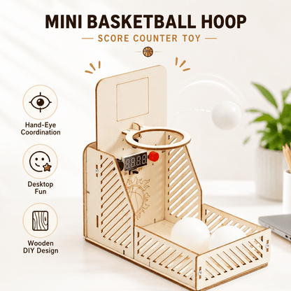 DIY Mini Basketball Hoop Game