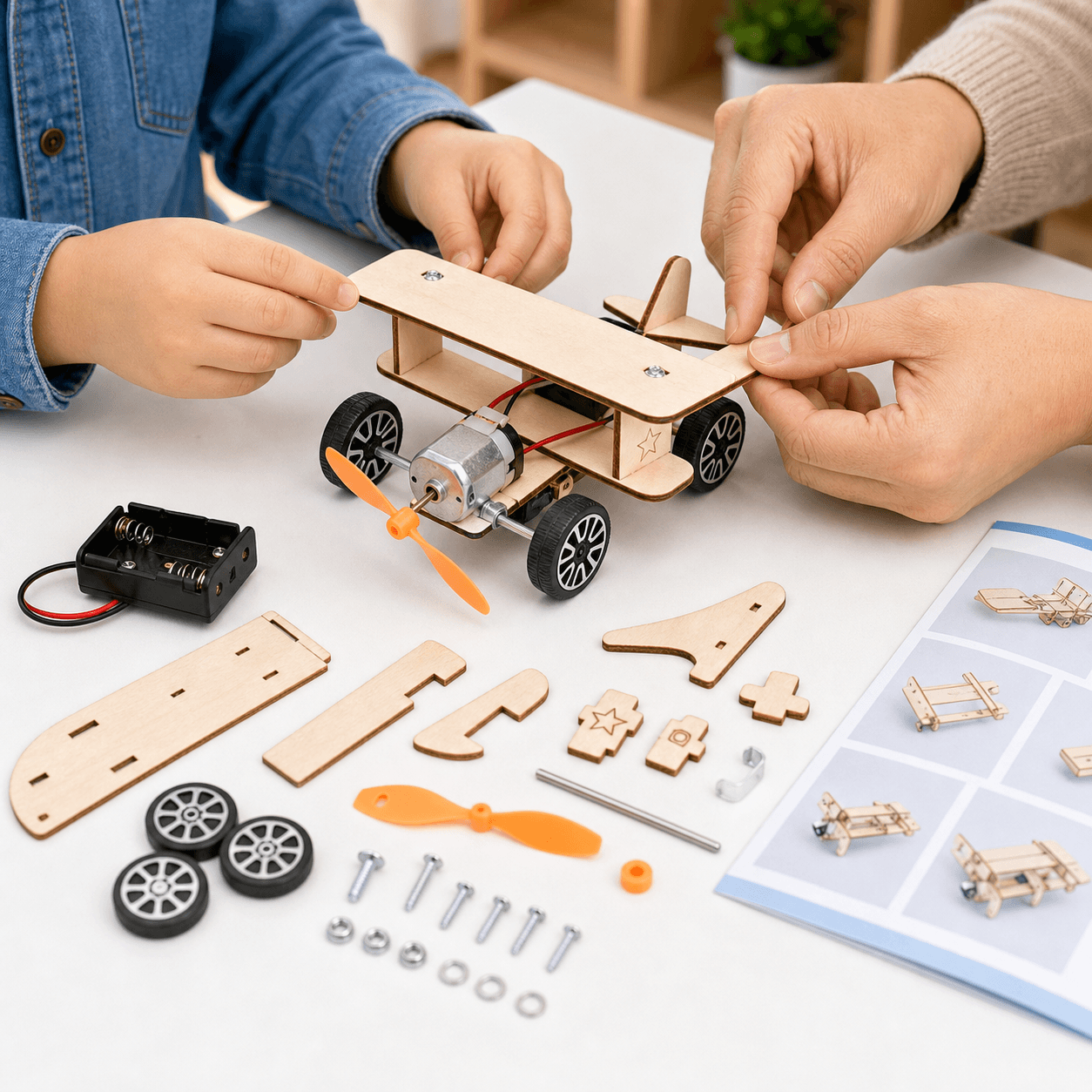 DIY Wooden Airplane Kit