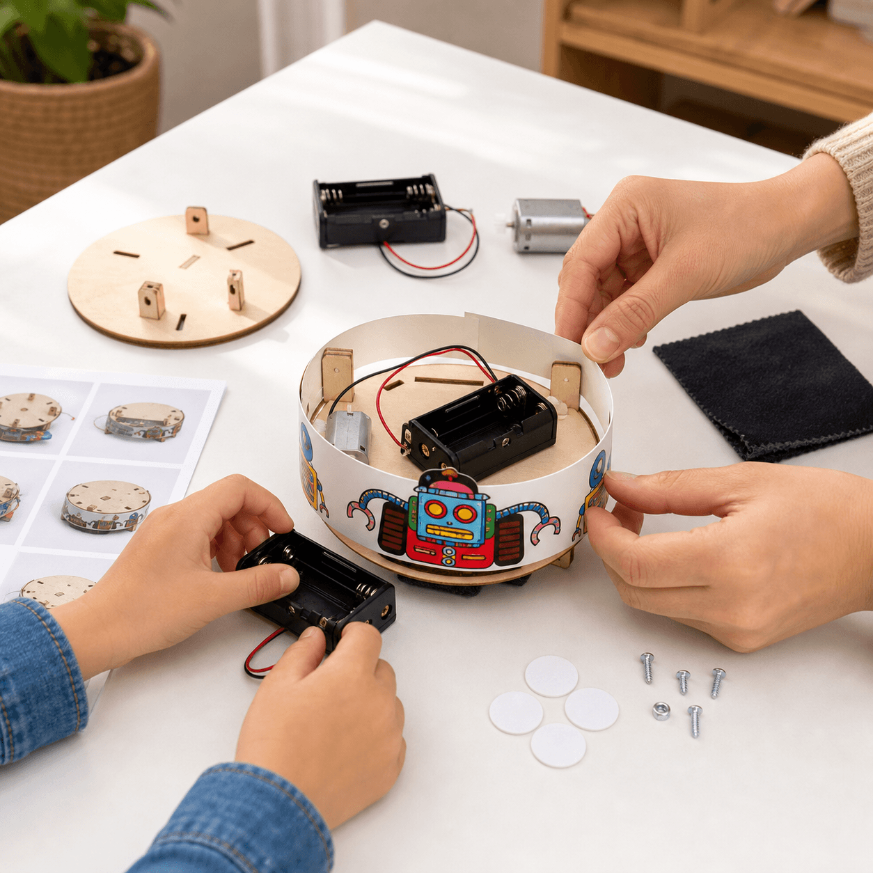 DIY Sweeping Robot Kit
