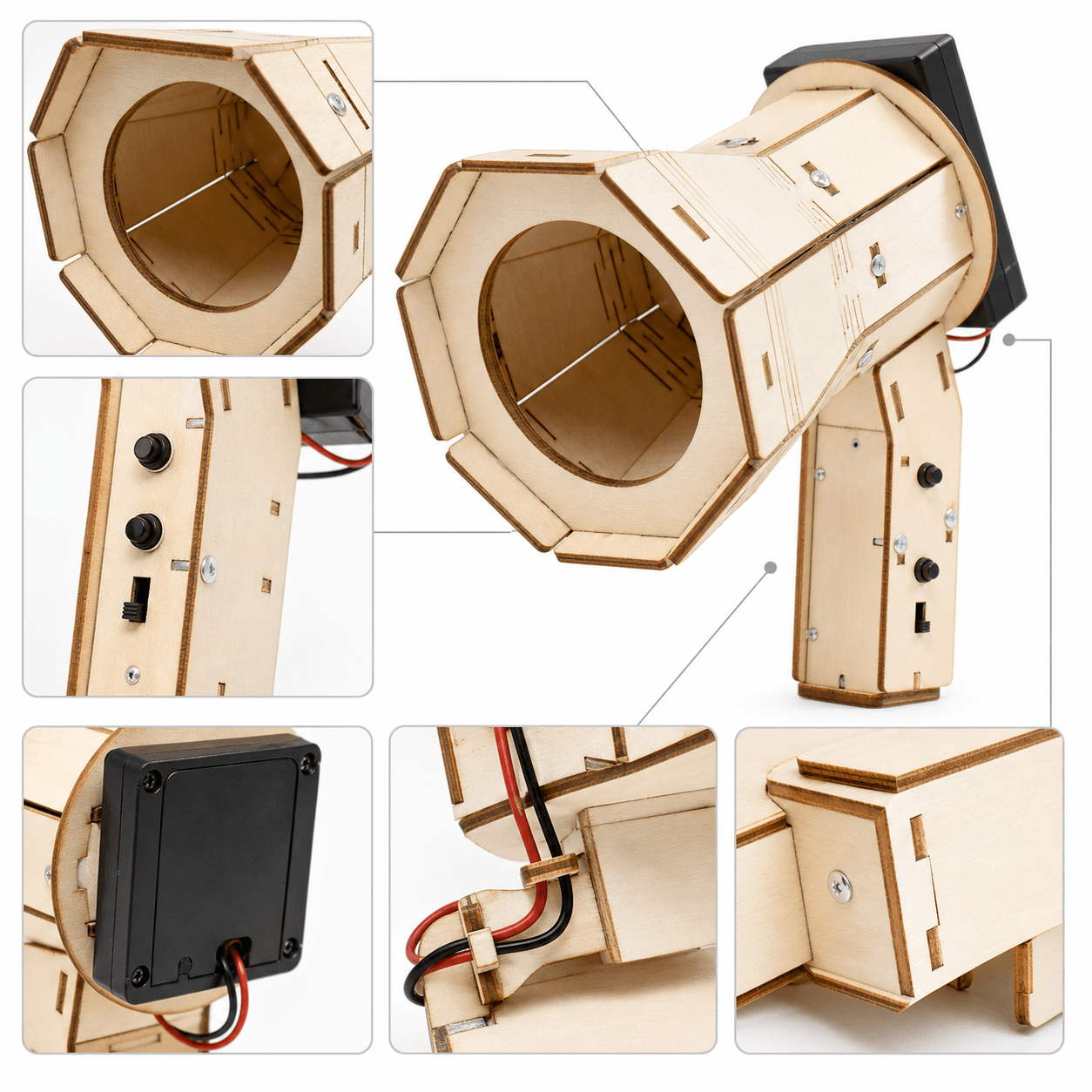 DIY Wooden Voice Recorder Kit
