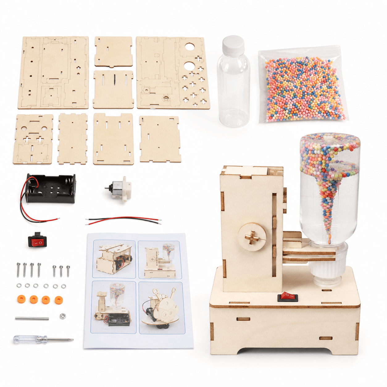 DIY Tornado Vortex Science Kit