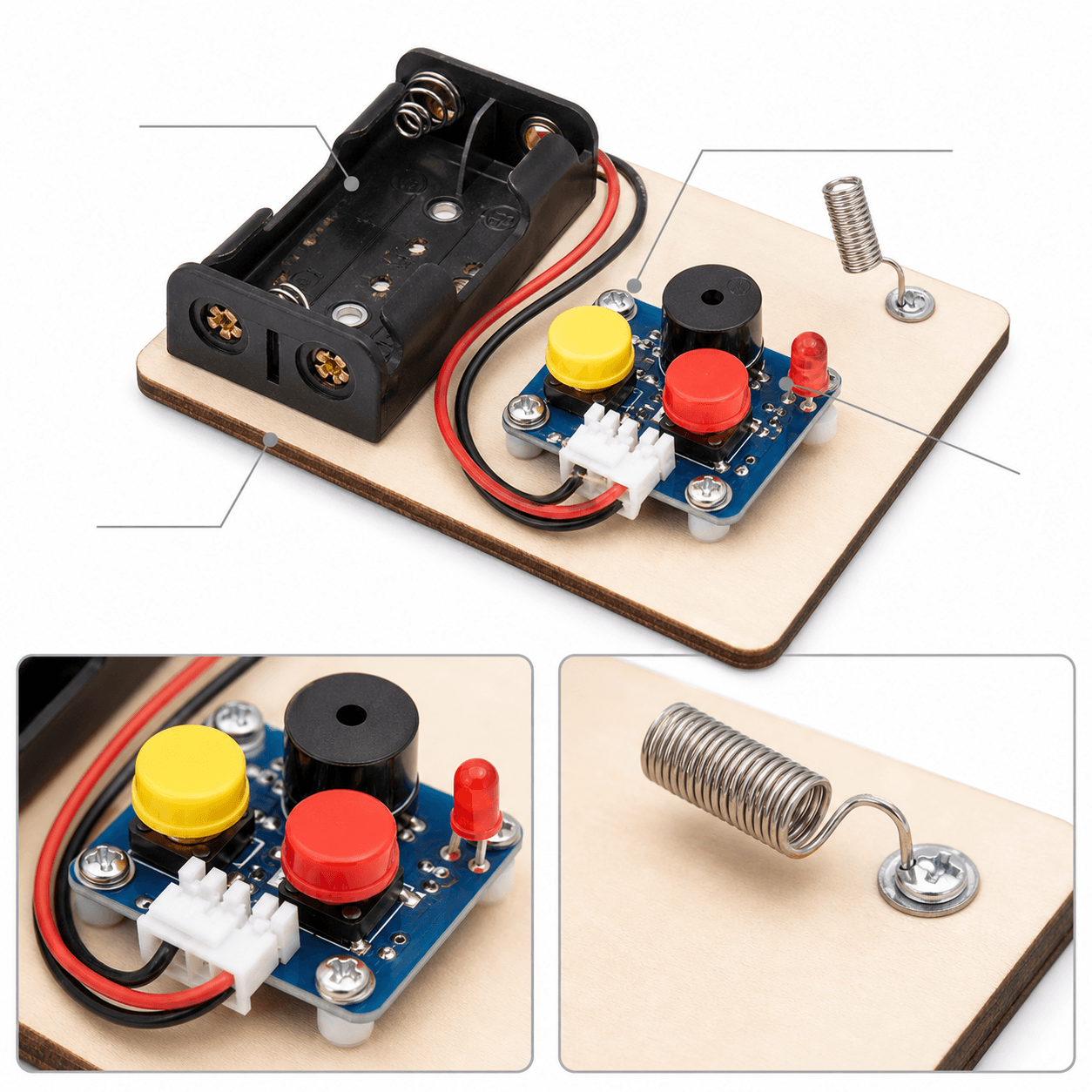 DIY Morse Code Telegraph Kit