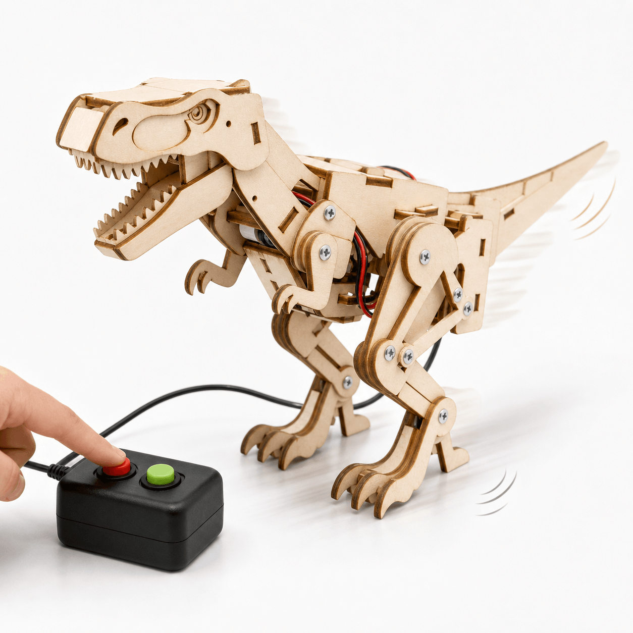 DIY Wooden Dinosaur Model Kit