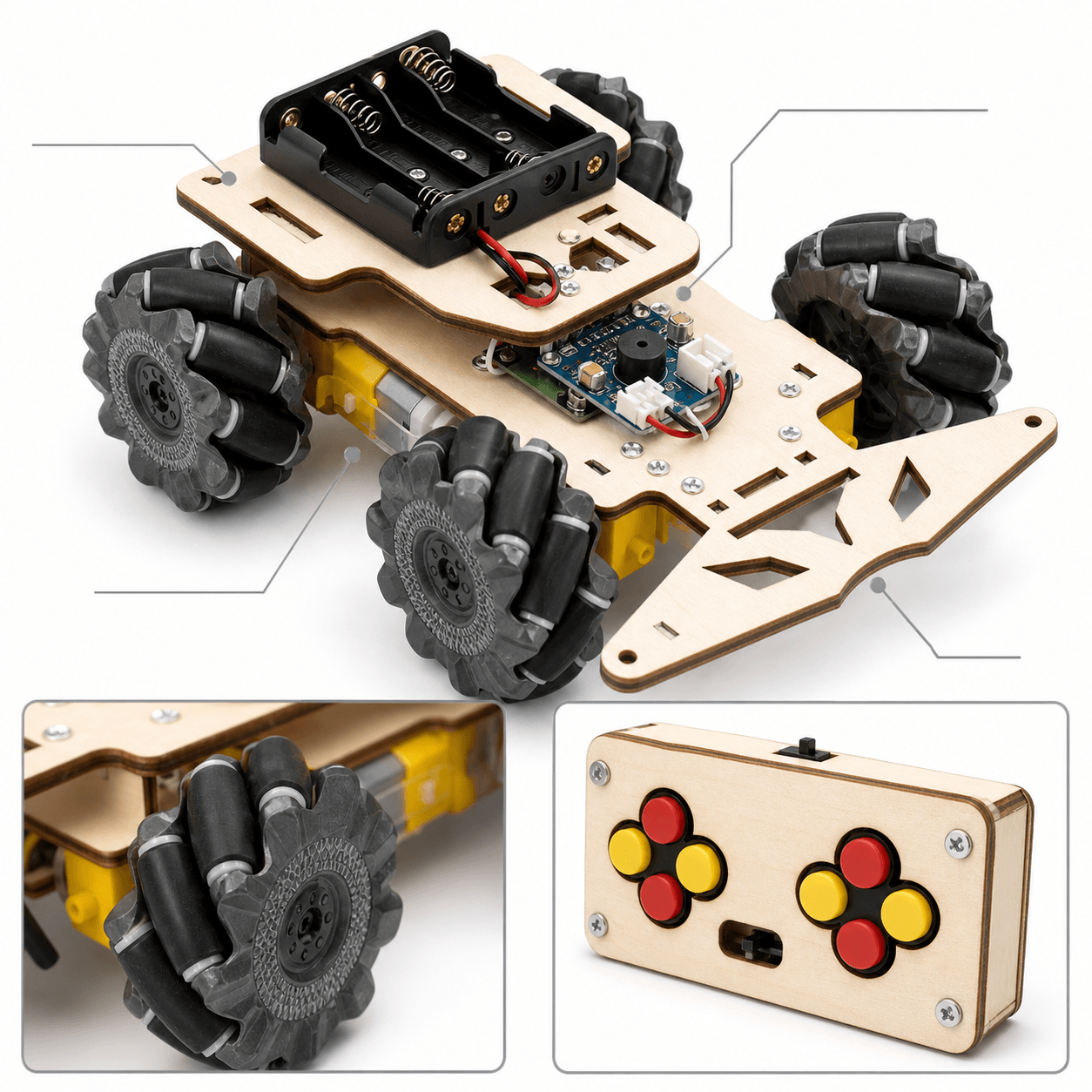 DIY Remote Control Off-Road Car Kit