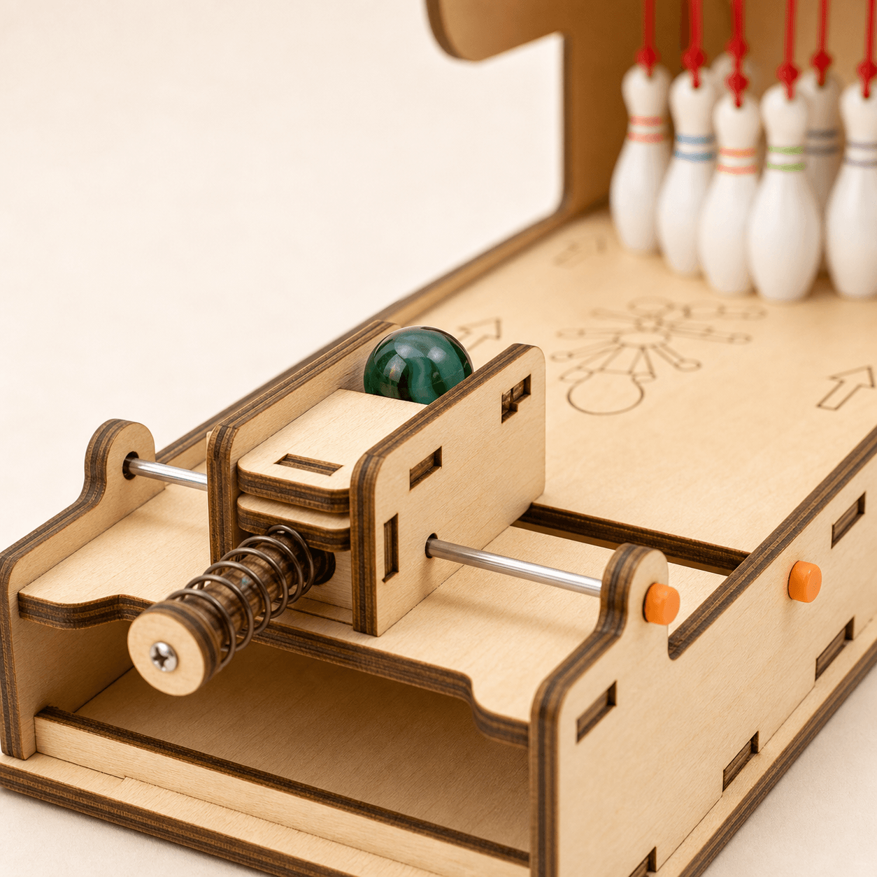 Build Your Own Wooden Bowling Game