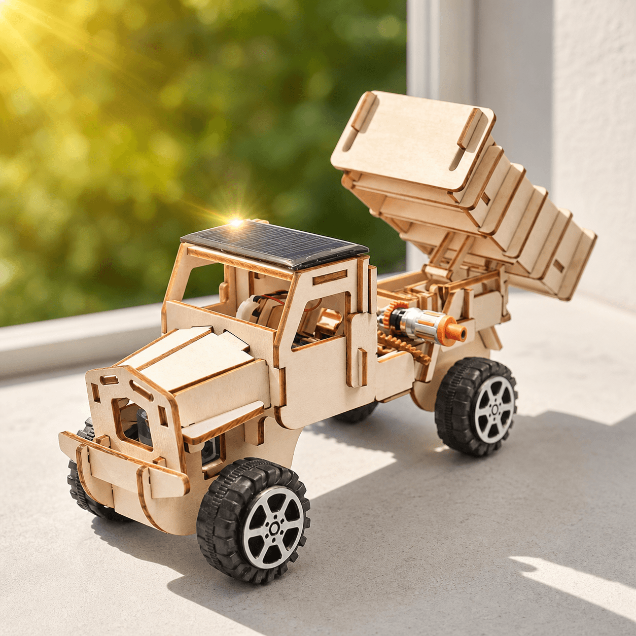 DIY Solar Powered Truck Kit