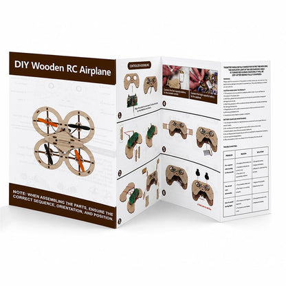 Wooden DIY Flying Drone Kit