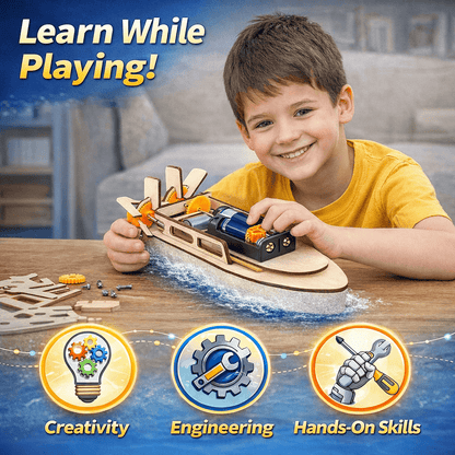 DIY Electric Paddle Boat Kit