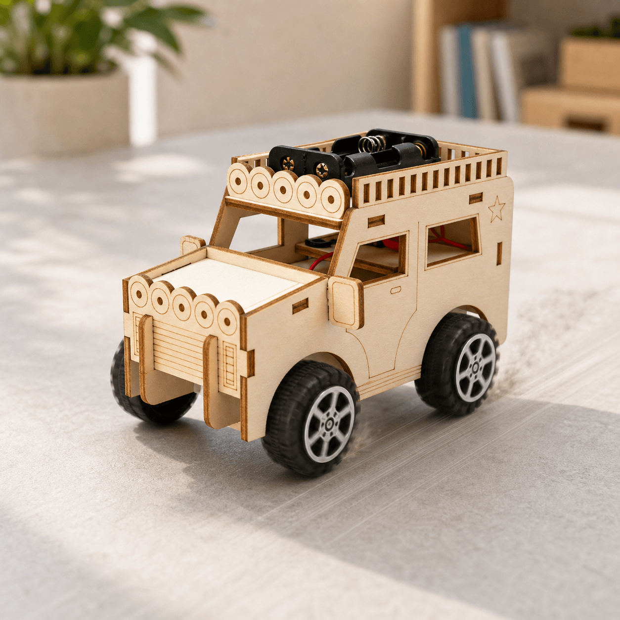 DIY Wooden Jeep Kit